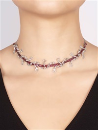 THE VINE' RUBY AND DIAMOND NECKLACE / BRACELET | THE VINE' RUBY AND DIAMOND NECKLACE / BRACELET |